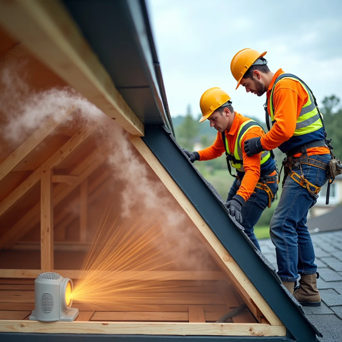 How Attic Ventilation Lowers Houston Electric Bills